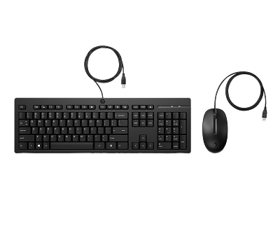 HP 225 Wired Mouse and Keyboard Combo