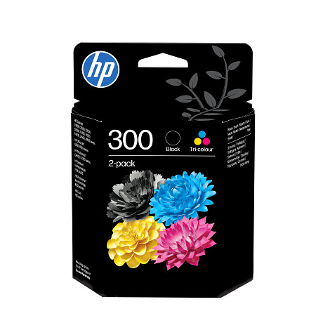 HP 300 CN637EE fekete/háromszínű tintapatron eredeti kombinált csomag CN637EE D1660 D2560 D2660 D5560 F2420 F2480 F2492 F4210 F4280 F4580 C4680 C4780 Envy 110 (200/165 old.)
