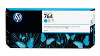 HP 764 300-ml Cyan DesignJet Ink Cartridge