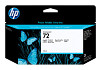 HP 72 C9370Afotó fekete tintapatron eredeti C9370A T610 T620 T770 T790 T795 T1100 T1120 T1200 T1300 T2300 130 ml