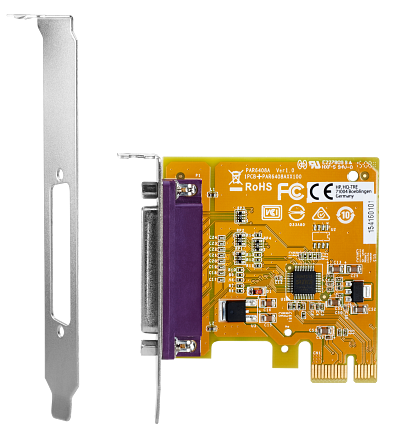 HP PCIe x1 Parallel Port Card