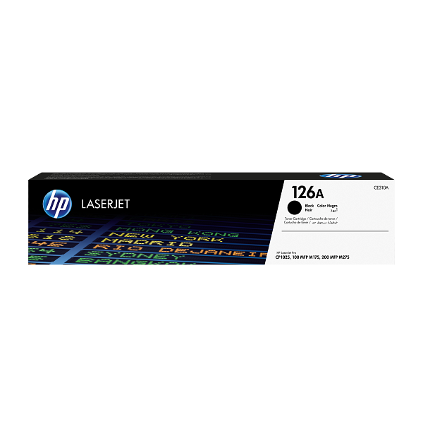 HP 126A Black Toner Cartridge CE310A CE310-00902d EMEA