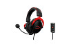 HP 4P5M0AA HyperX Cloud II – Gaming headset (fekete-vörös)