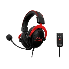 HyperX Cloud II - Gaming Headset (Black-Red) (KHX-HSCP-RD)