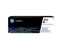 HP 414X High Yield Magenta Original LaserJet Toner Cartridge, W2023X