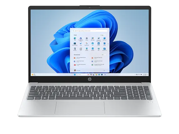 HP Home Laptop PCs, HP OmniBook 3 Laptop Next Gen AI 15-fn0087nr 15.6", Touch screen, Windows 11 Home,  AMD Ryzen™ AI 7, 16GB RAM, 1TB SSD, FHD, Glacier silver