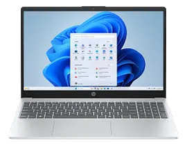 HP OmniBook 3 NGAI 15, Windows 11 Home, 15.6", Touch screen, AMD Ryzen™ AI 7, 16GB RAM, 1TB SSD, FHD, Glacier silver
