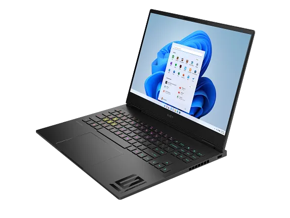 Series 3 of 9 HP Home Laptop PCs, OMEN Transcend Laptop 16-u0097nr, Windows 11 Home, 16", Intel® Core™ i7, 16GB RAM, 1TB SSD, NVIDIA® GeForce RTX™ 4070, WQXGA, Shadow black