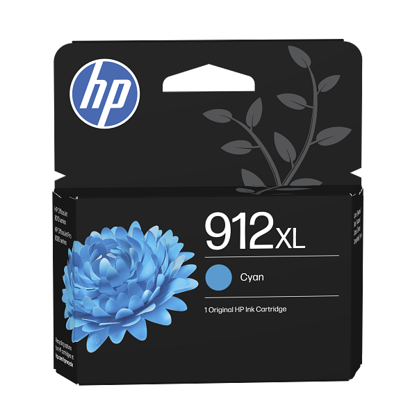 HP 912XL Cyan EMEA Ink Cartridge 3YL81AE #LS3