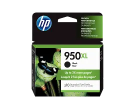 HP 950XL High Yield Black Original Ink Cartridge, CN045AN#140