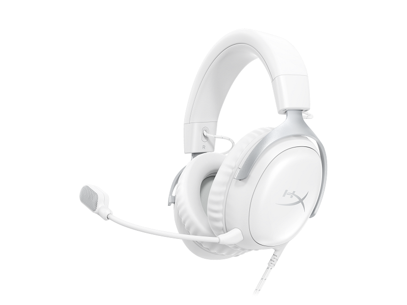 HyperX Cloud III - Gaming Headset (White) | HP® Middle East