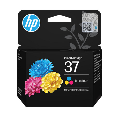HP 7FP44AE 37 háromszínű eredeti tintapatron DeskJet Ink Advantage Ultra 5120, 5820 series