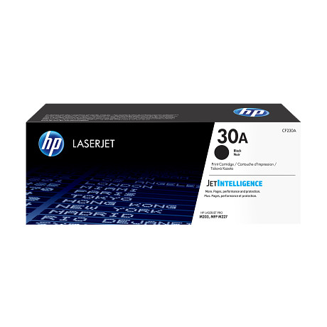 HP 30A CF230A eredeti fekete toner / festékkazetta LaserJet Pro M203 M227 (1600 old.)