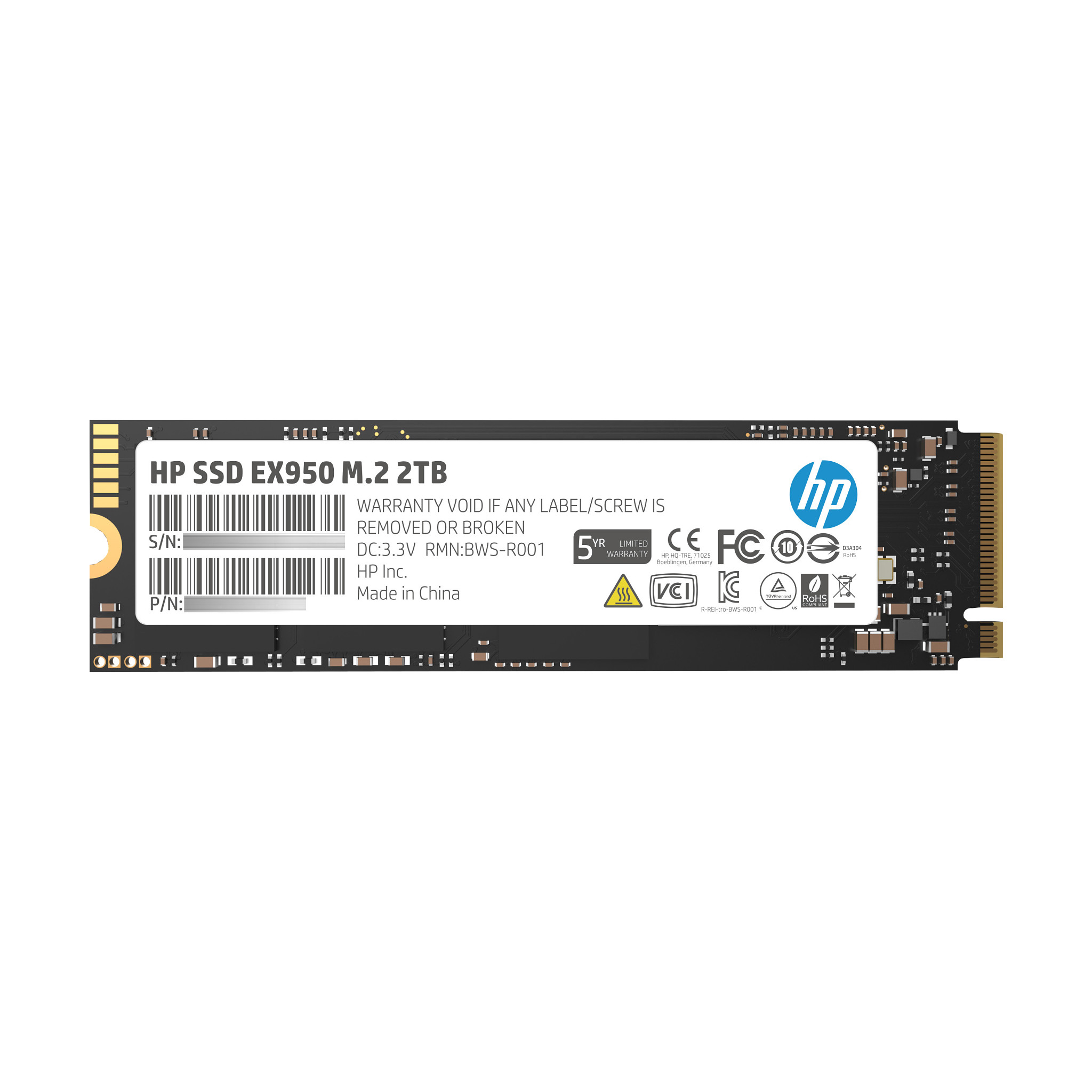 HP EX950 M.2 2 TB Solid State Drive | HP® サポート