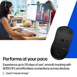 HP 705 Rechargeable Wireless Mouse for business