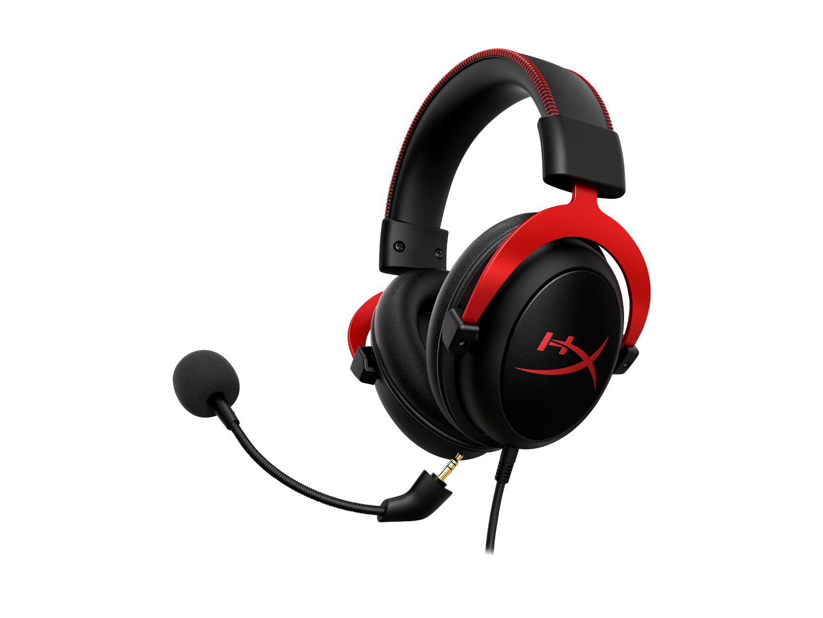 HyperX Cloud II - Gaming Headset - Black-Red - Afbeelding 2 van 5