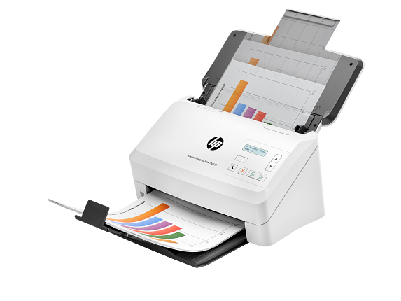 HP ScanJet Enterprise Flow 7000 s3 Sheet-feed Scanner - Left