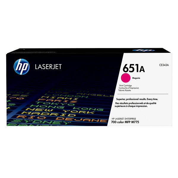 HP LaserJet 651A Magenta Print Cartridge