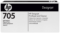 HP 705 Light Magenta DesignJet Printhead and Printhead Cleaner