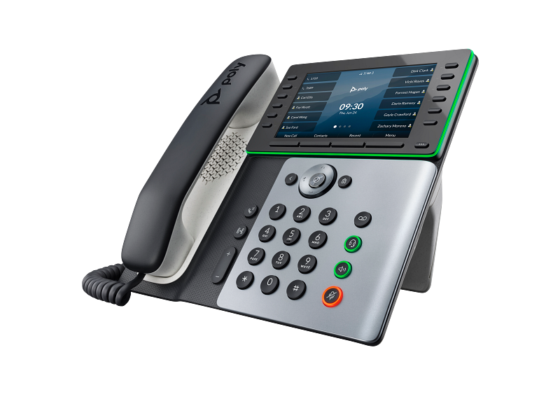 Poly Edge E550 IP Phone and PoE-enabled | HP® Africa
