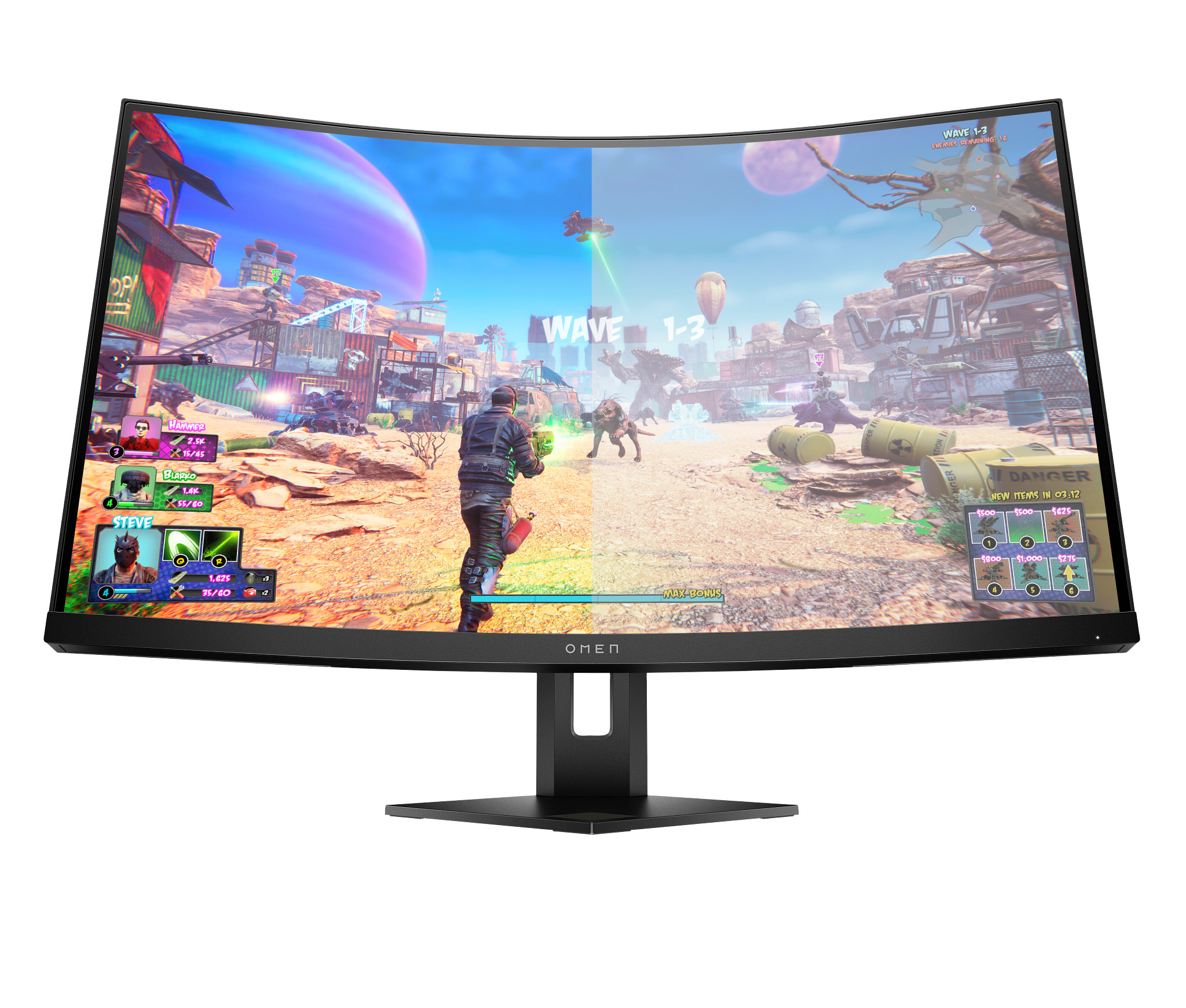 OMEN 27c QHD Curved 240Hz Gaming Monitor - Setup and User Guides