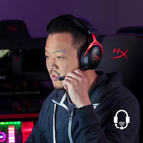 HP 4P5K4AA HyperX Cloud II vezeték nélküli – Gaming headset (fekete-vörös)