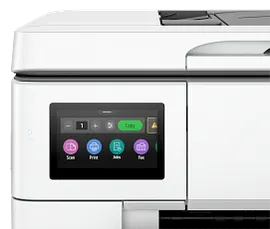 HP OfficeJet Pro 9730e Wide-format Printer with 3 Months of Instant Ink for free with HP+, AI-enabled