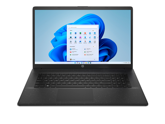 HP Laptop 17,&nbsp;Windows 11 Home,&nbsp;17.3",&nbsp;Intel&reg; Core&trade; 5,&nbsp;8GB RAM,&nbsp;256GB SSD,&nbsp;HD+,&nbsp;Jet black - Center