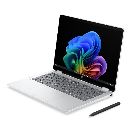 HP OmniBook 5 FlipNGAI 14-km0007nhx Intel Core Ultra 5 322 14inch 2K Touch 16GB 512GB W11H Glacier Silver No Power Adapter HU Layout