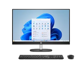 HP 27 inch All-in-One Desktop AI PC 27-cr2000t