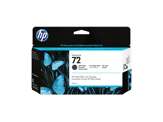 HP® 72 130-ml Matte Black DesignJet Ink Cartridge (C9403A)