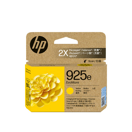 HP 925e EvoMore Yellow Original Ink Cartridge