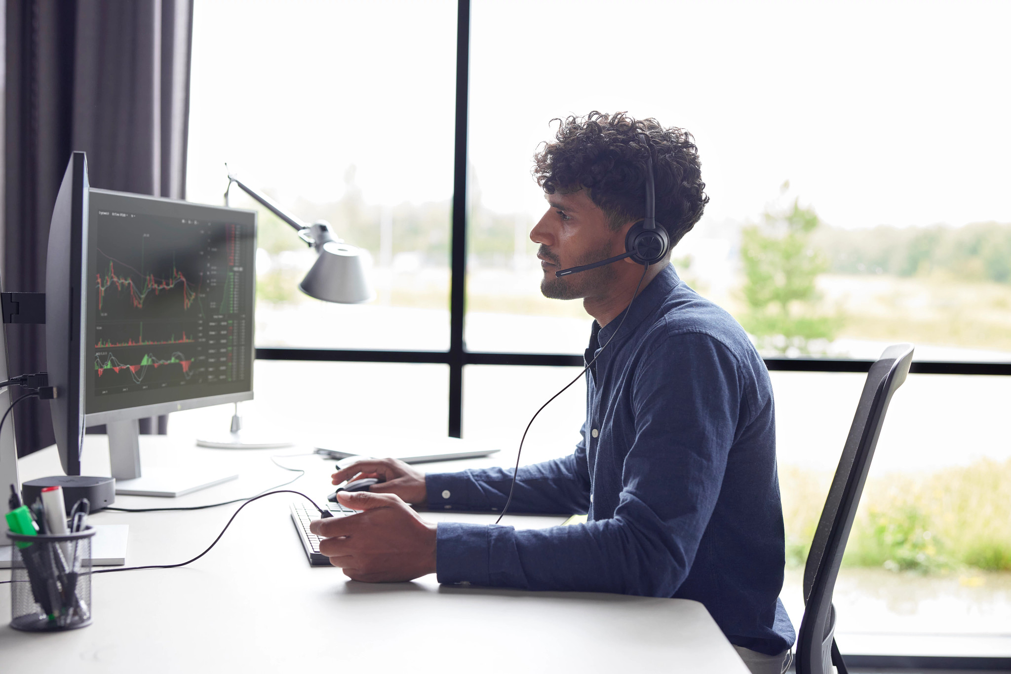 Poly EncorePro 310 Monoaural with Quick Disconnect Headset TAA