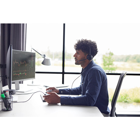 HP 767F9AA Poly EncorePro 320 sztereó USB-C headset, TAA