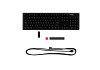 HP 639N5AA HyperX Alloy Origins PBT HX Aqua – mechanikus Gaming billentyűzet USA kiosztás