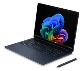 HP OmniBook X Flip 2-in-1 Laptop Next Gen AI 16, Windows 11 Home, 16", Touch screen, AMD Ryzen™ AI 9, 32GB RAM, 2TB SSD, 3K, Atmospheric blue, 2 year warranty