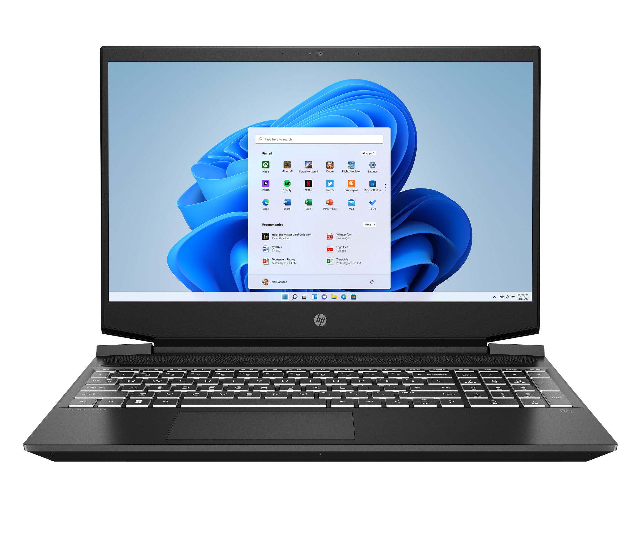 hp 15-cx0104TX Pavilion Gaming Laptop Core i7 8750H 2.20GHz 16GB 