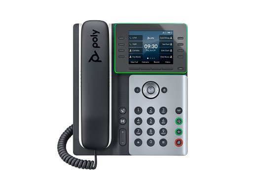 Poly Edge E320 IP Phone and PoE-enabled