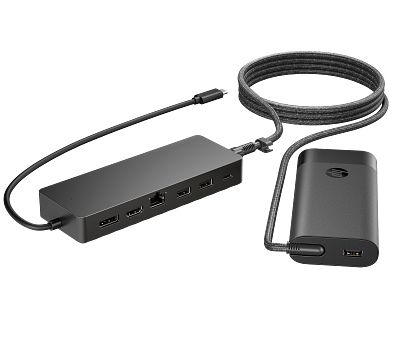 HP Universal USB-C Hub and Laptop Charger Combo
