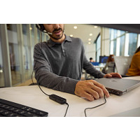 HP C01C3AA Poly Mission 615 Monaural USB Wired Headset