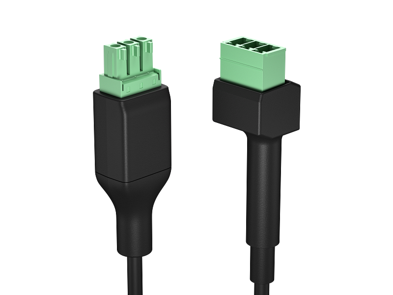 HP Poly Studio A2 Black Cable Extender for Table Mic Male to