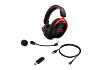 HP 4P5K4AA HyperX Cloud II vezeték nélküli – Gaming headset (fekete-vörös)