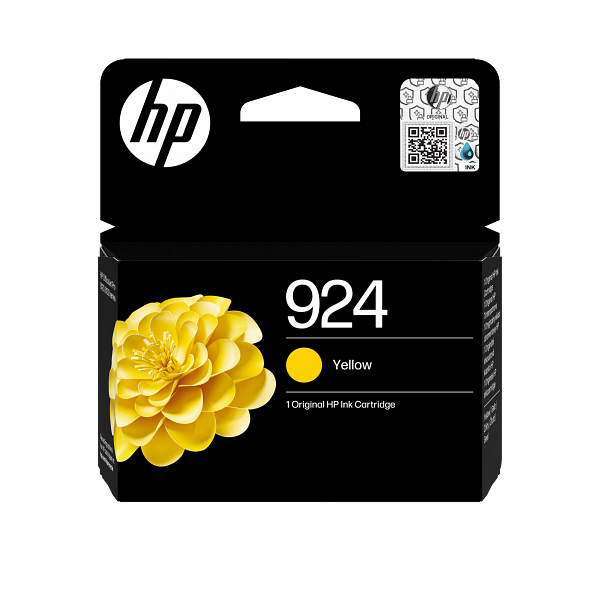 HP 924 Yellow Original Ink Cartridge 4K0U5-80005 4K0U5NE