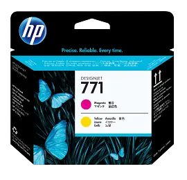 HP 771 Magenta/Yellow DesignJet Printhead, CE018A