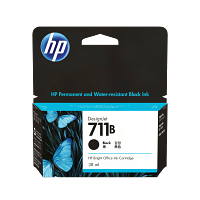 HP 711B 38-ml Black DesignJet Ink Cartridge