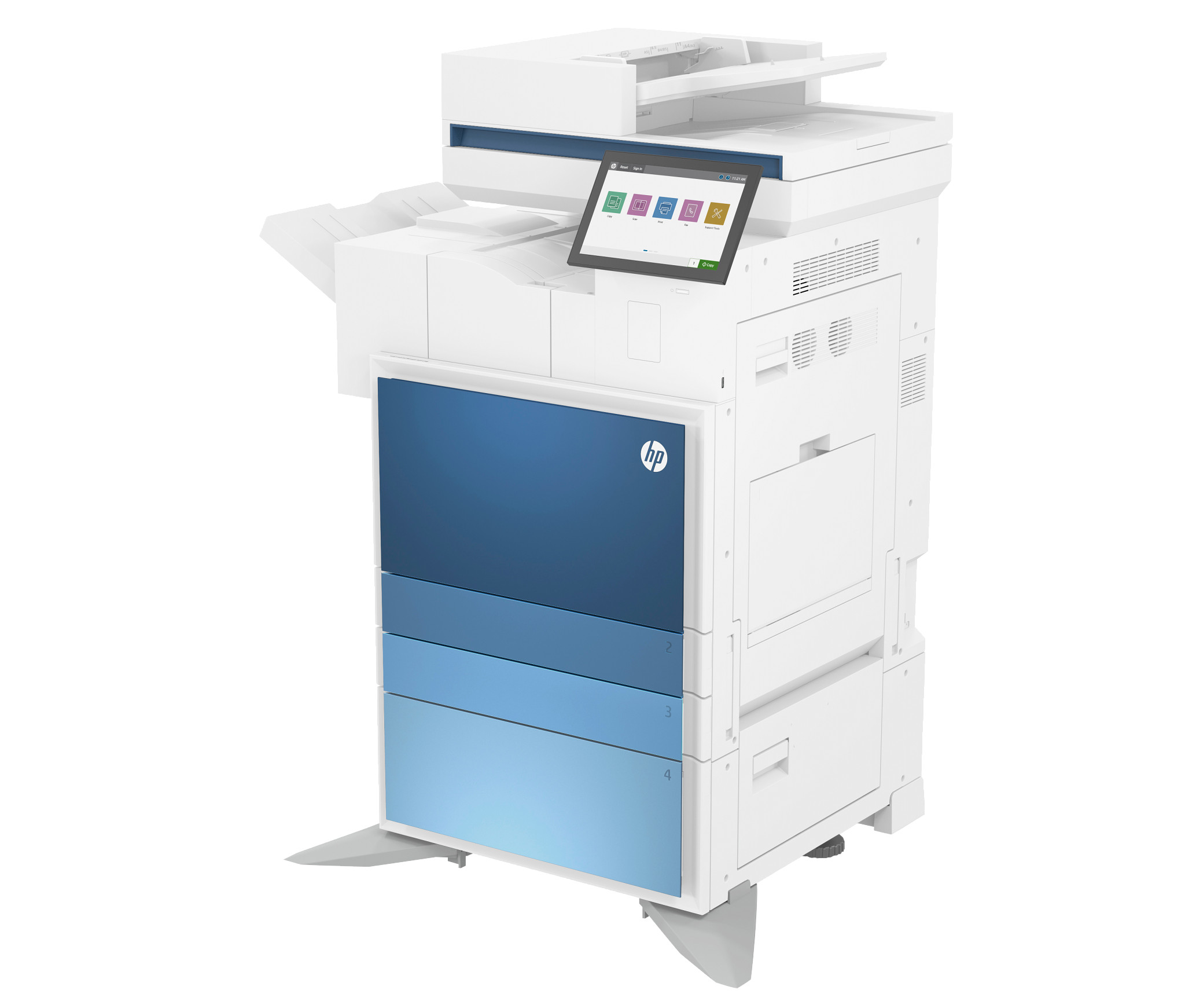 Принтер серії HP Color LaserJet Managed MFP E786dn Завантаження