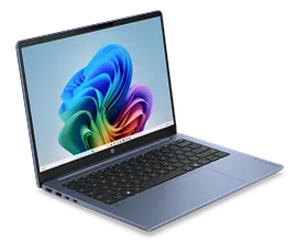 HP OmniBook 3 Laptop Next Gen AI 14, Windows 11 Home, 14", Snapdragon® X, 8GB RAM, 256GB SSD, 2K, Starlit blue