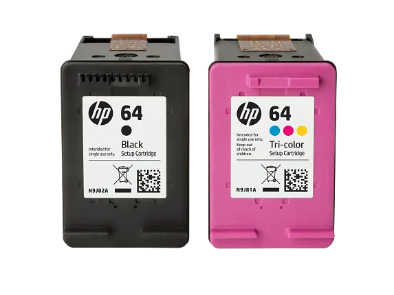 Ink Supplies, HP 64 Black Original Ink Cartridge, N9J90AN#140