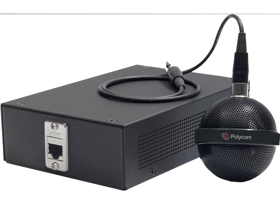 Ensemble de microphones de plafond IP Poly
