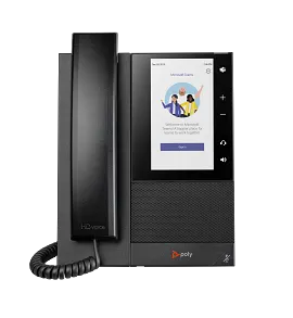 Poly CCX 505 Business Media Phone for Microsoft Teams and PoE-enabled